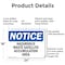Signmission Hazardous Waste Satellite Accumulation Area OSHA Notice Sign, Aluminum, 24in W x 18in L, 2PK OS-2PACK-NS-A-1824-L-13335 - alternate 7